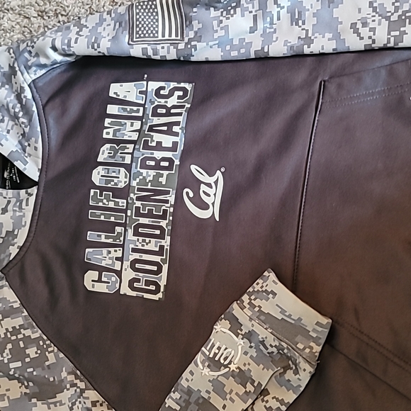 AWESOME CALIFORNIA OHT MILITARY GOLDEN BEARS HOODIE - Picture 6 of 10